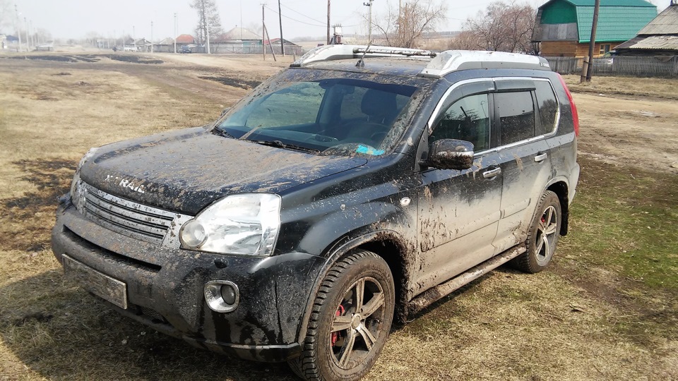 Покатал на иксе с "прямотоком") — Nissan X-Trail II (t31), 2 л, 2007 ...
