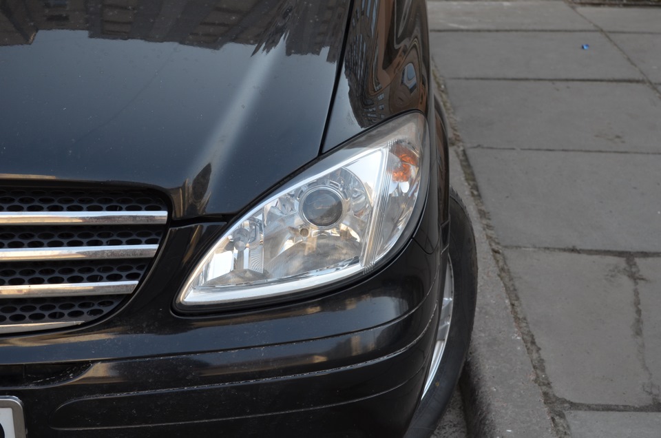 Как снять фары мерседес вито 639 Линзы 2,5" в Mercedes-Benz Vito W639 - DRIVE2