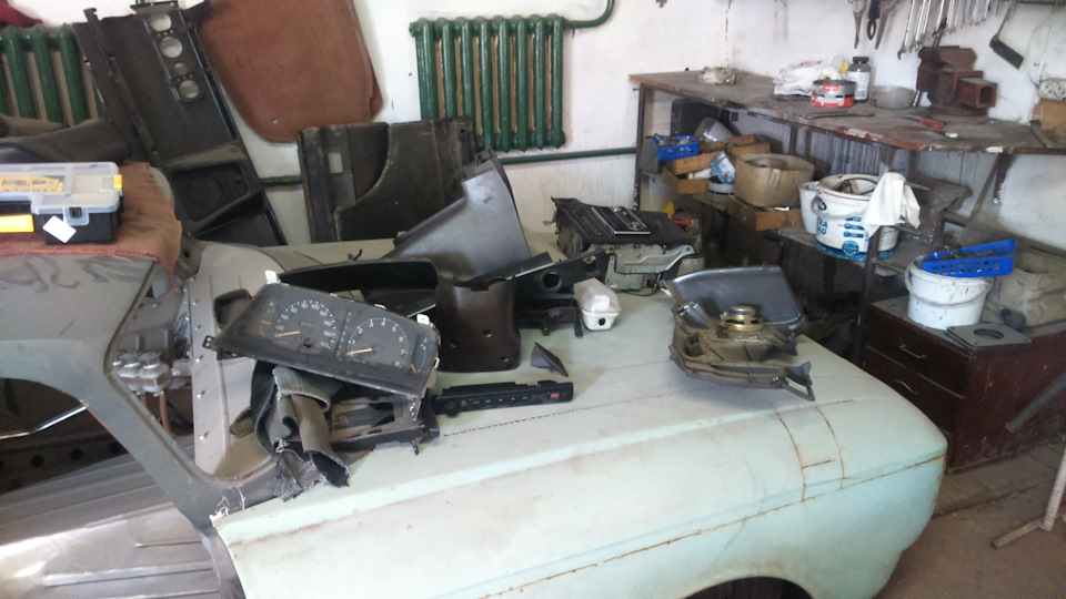 Продолжение плясок с бубном… Или полная разборка приборной панели и ...