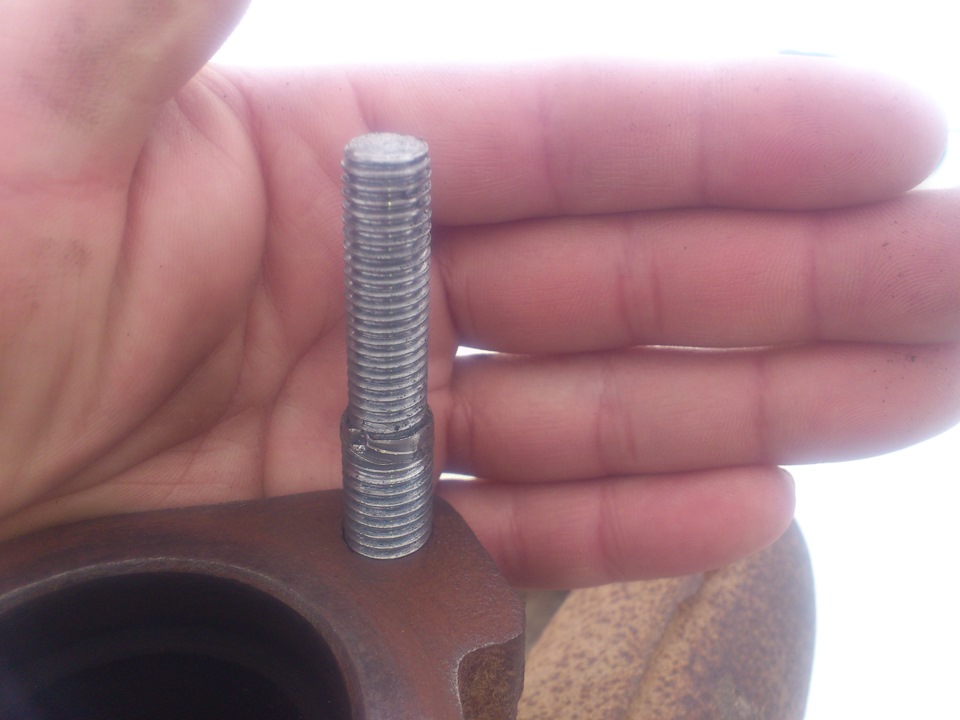 Ремонт выпускного коллектора — ГАЗ 3102, 2,5 л, 2001 года | своими ...