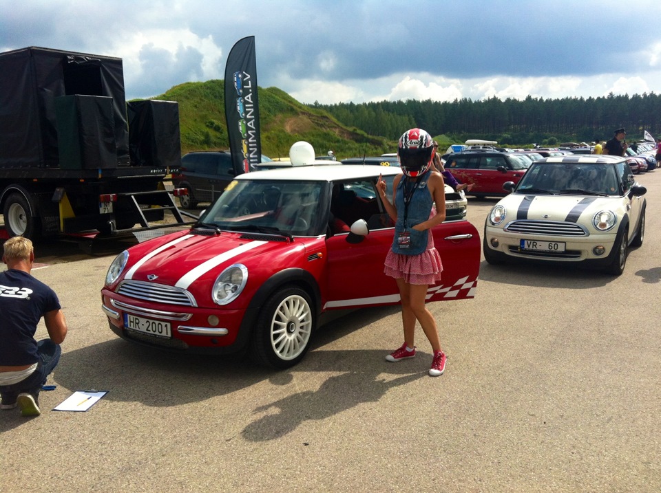 Поехали мы на Baltic Mini challenge — MINI Cooper Mk I, 1,6 л, 2001 ...
