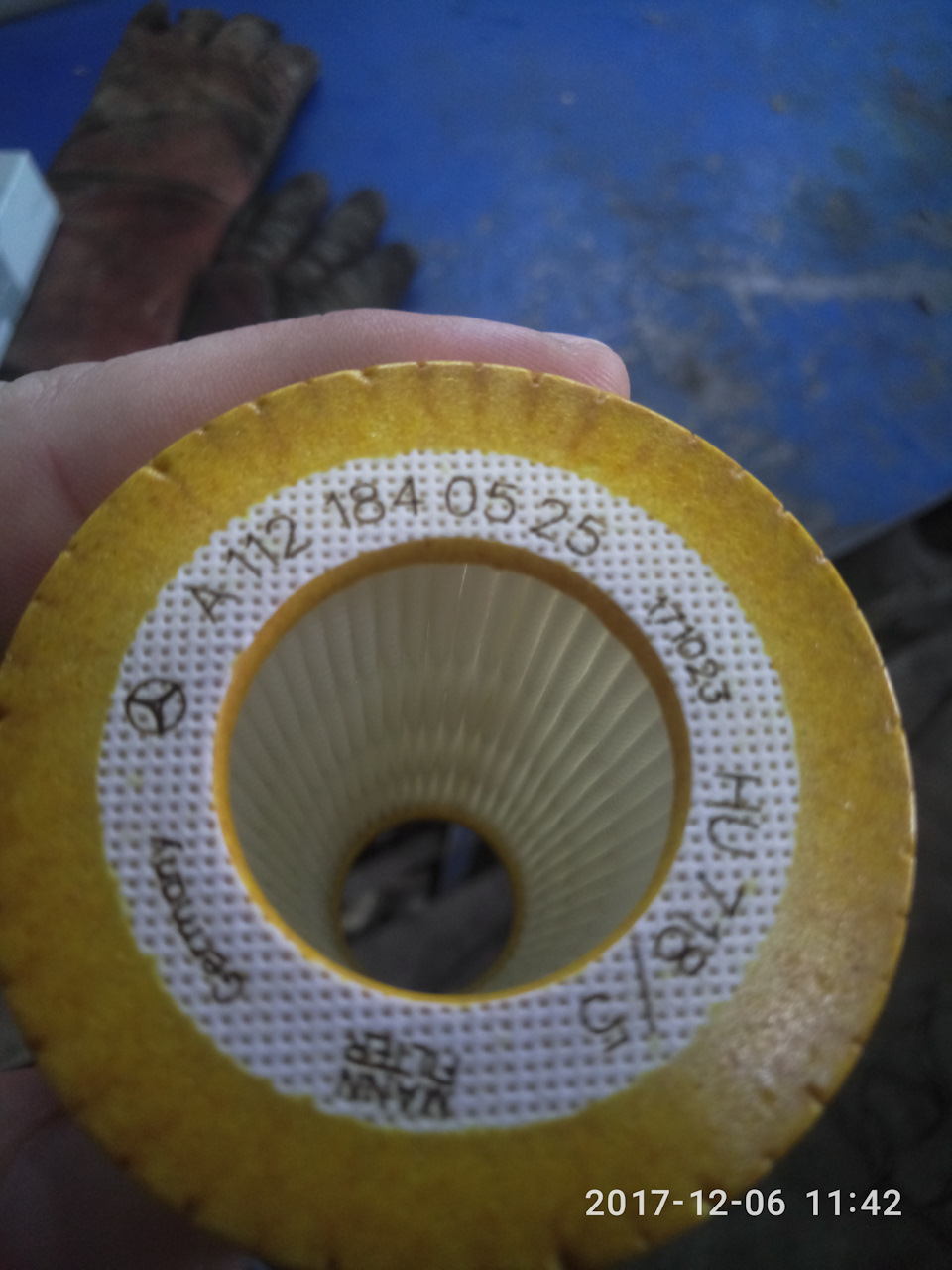 а вот и маслянный с номерком от Mana — Mercedes-Benz Viano (W639)