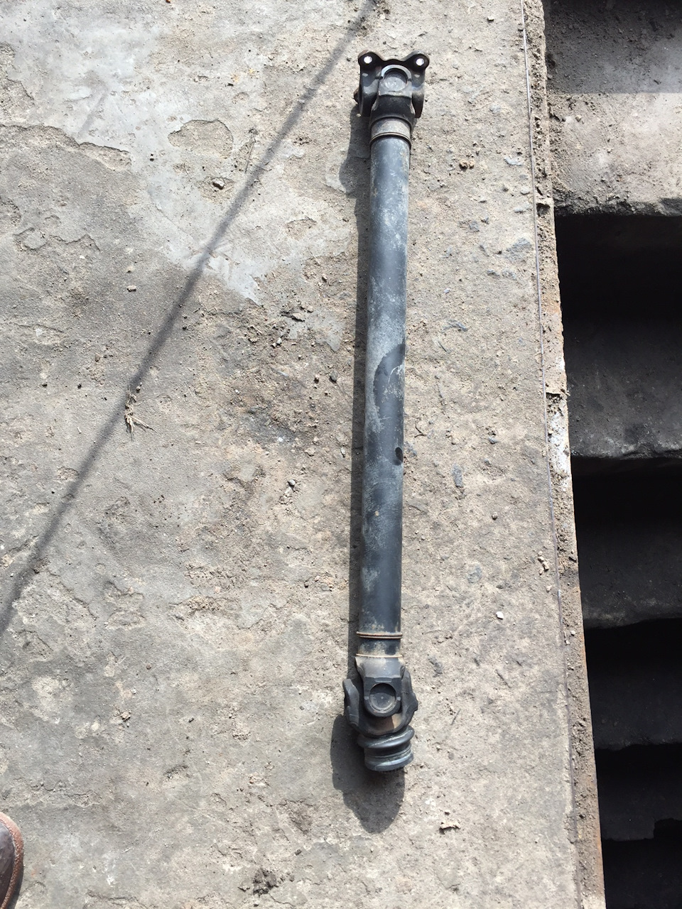 стуки или люфт переднего кардана в раздатке + замена переднего кардана ...