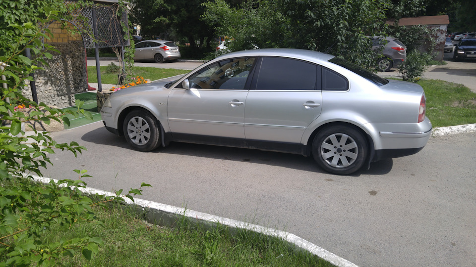 Фотка после занижения — Volkswagen Passat B5