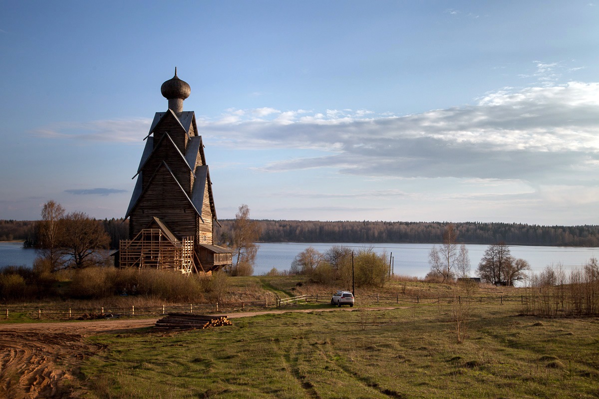 Храм на Селигере озеро Вселуг