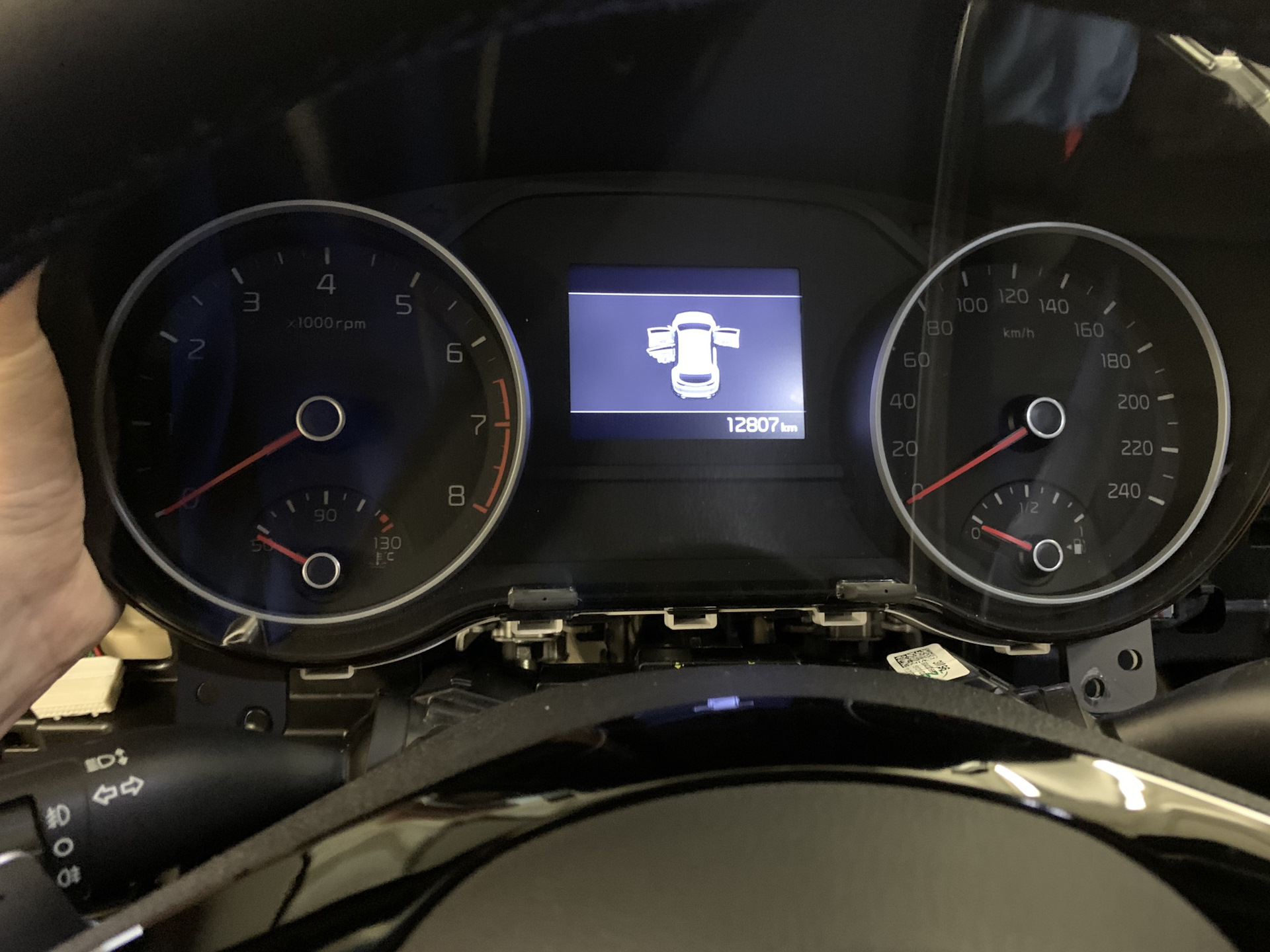 19. Приборная панель Supervision с цветным дисплеем 4,2" — KIA Sportage ...