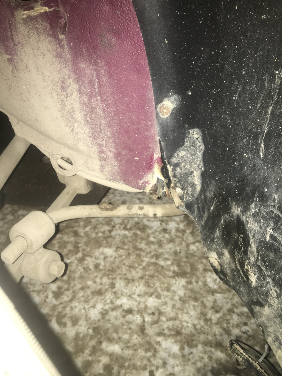 Трёт колесо при повороте об кузов ваз 21099 — Lada 21099, 1,6 л, 1996 ...