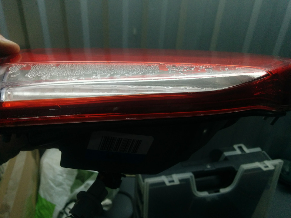 Потеют задние фонари 2 — Hyundai Elantra (5G), 1,8 л, 2013 года ...