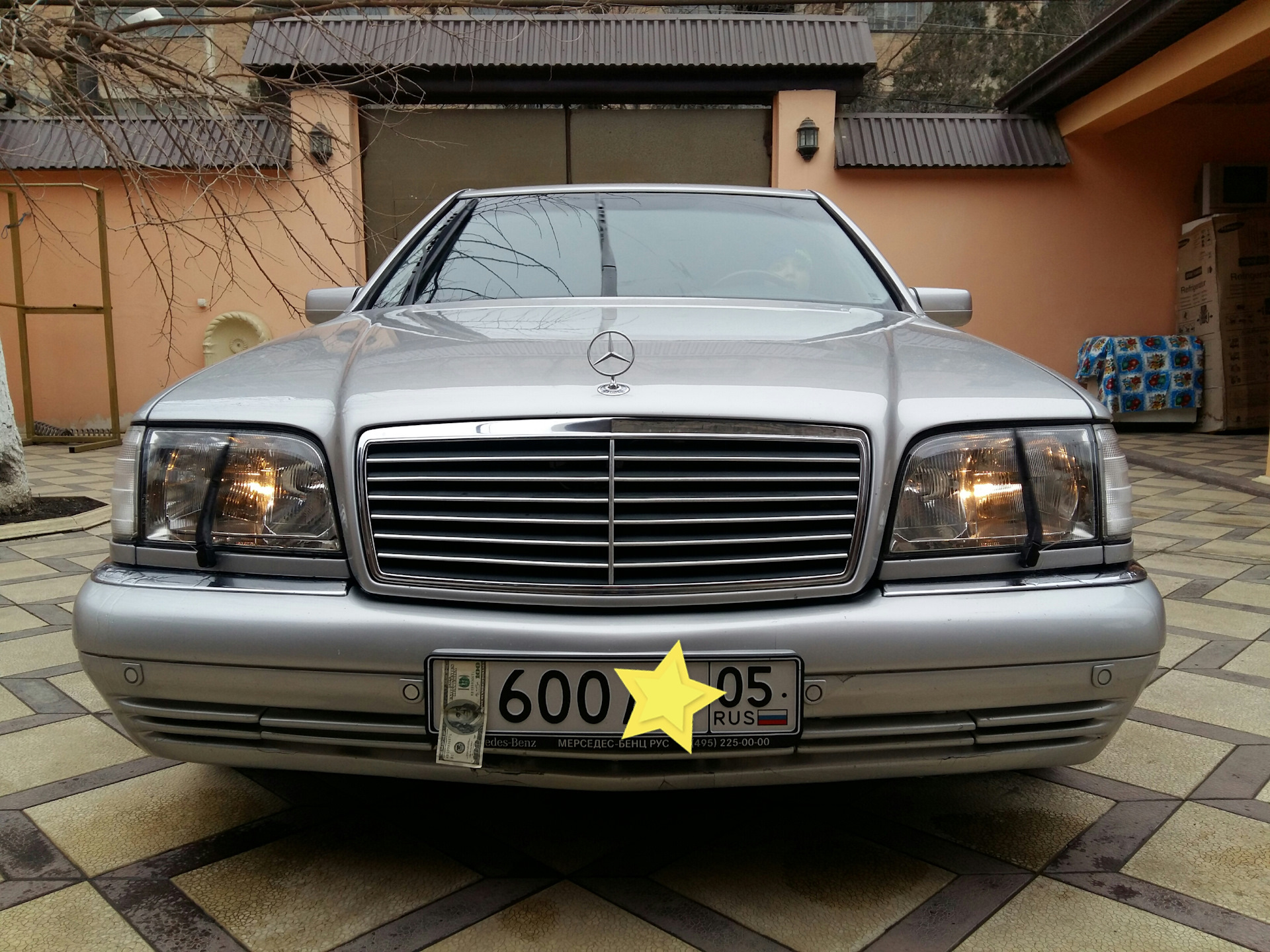 Фара мерседес w140