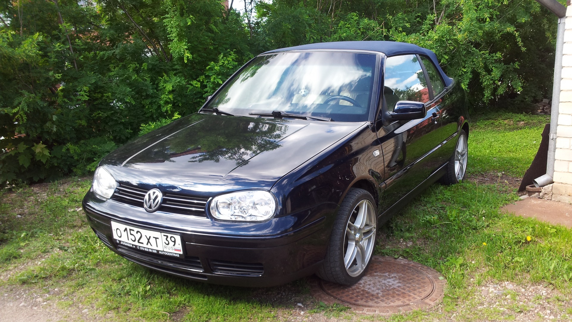 Volkswagen Golf Cabriolet Mk4 1.6 бензиновый 1999 | MK 4 Cabrio Symbioz на  DRIVE2