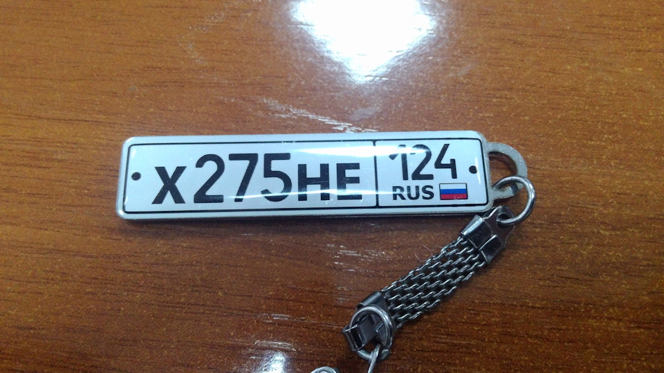 брелок гос.номер :) — KIA Sportage (3G), 2 л, 2015 года | аксессуары ...