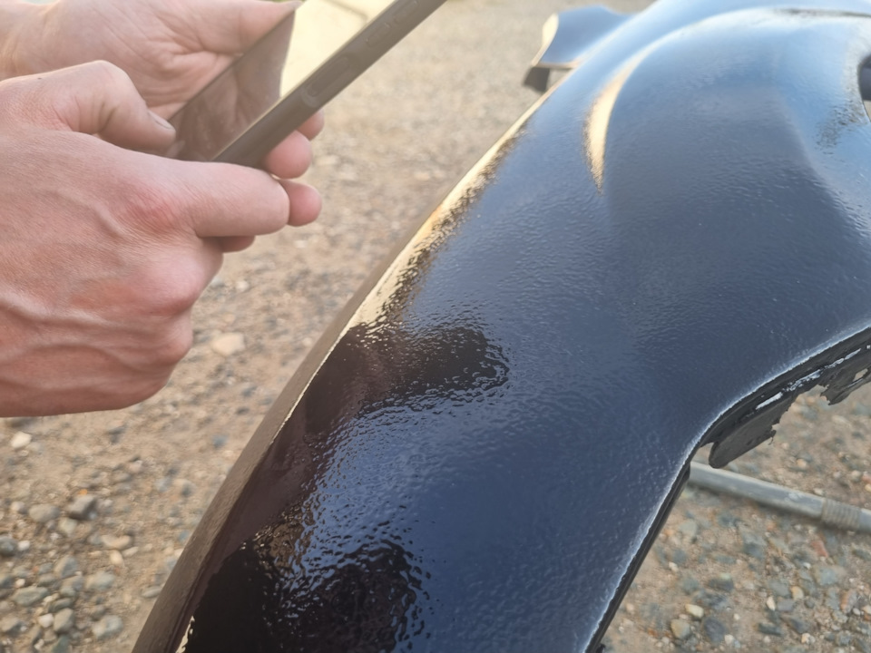 Покраска крыла длиною в 1.5 месяца… — Ford Focus Sedan II, 1,6 л, 2007 ...