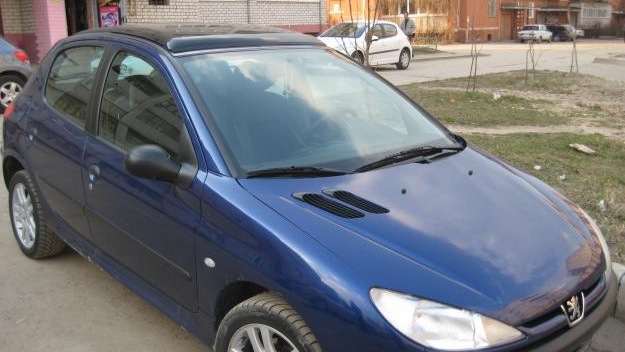 Peugeot 206 бензиновый 2001 | синий пацан на DRIVE2