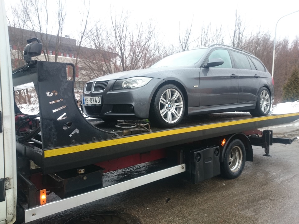 Слетел ремень генератора — BMW 3 series Touring (E91), 3 л, 2007 года ...