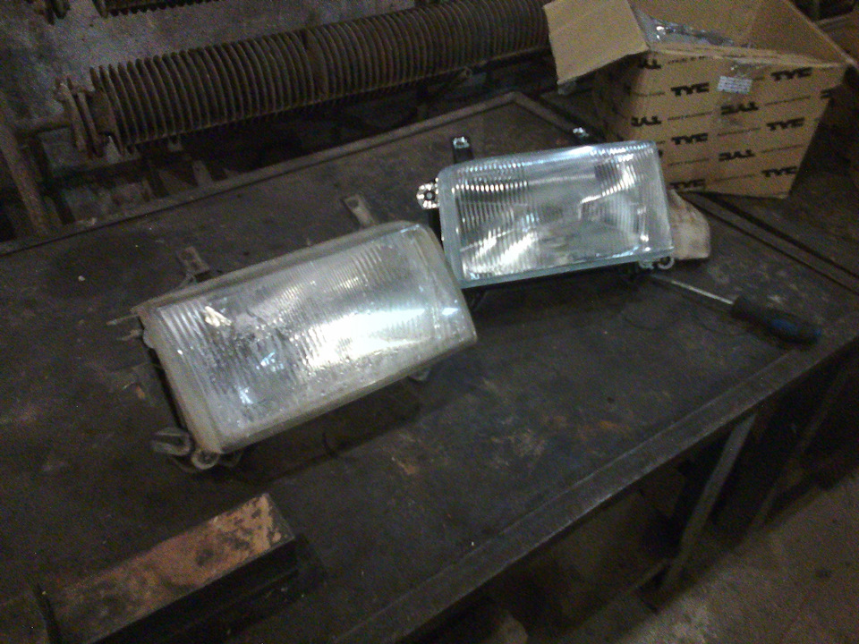 Новые фары TYC — Volkswagen Transporter T4, 2,5 л, 1997 года | запчасти ...