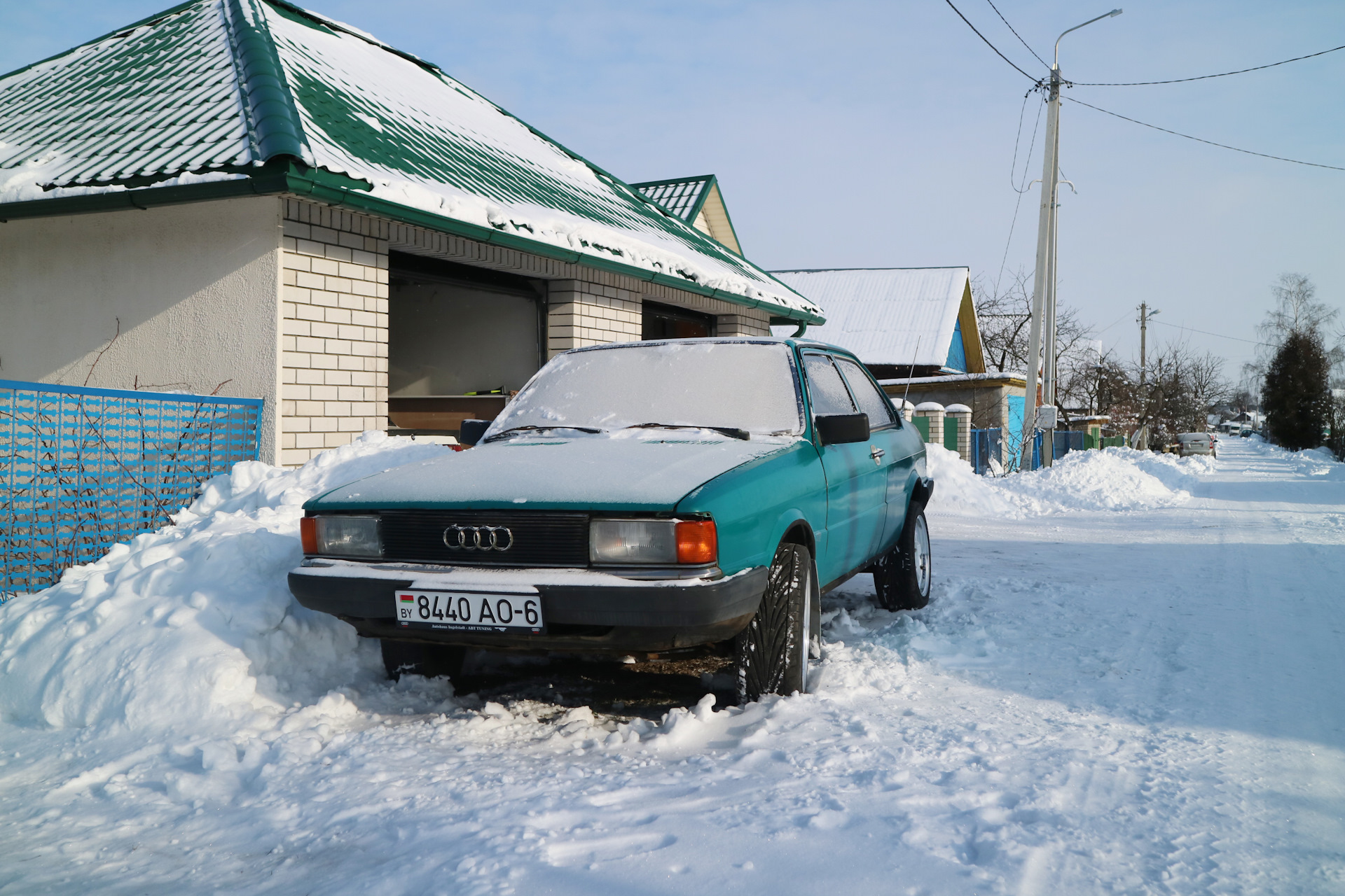 Когда диски дороже машины — Audi 80 (B2), 4,2 л, 1980 года | колёсные диски  | DRIVE2