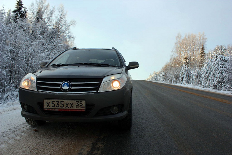 Вологда-Великий Устюг-Вологда (забег №3) — Geely MK Cross, 1,5 л, 2011 ...
