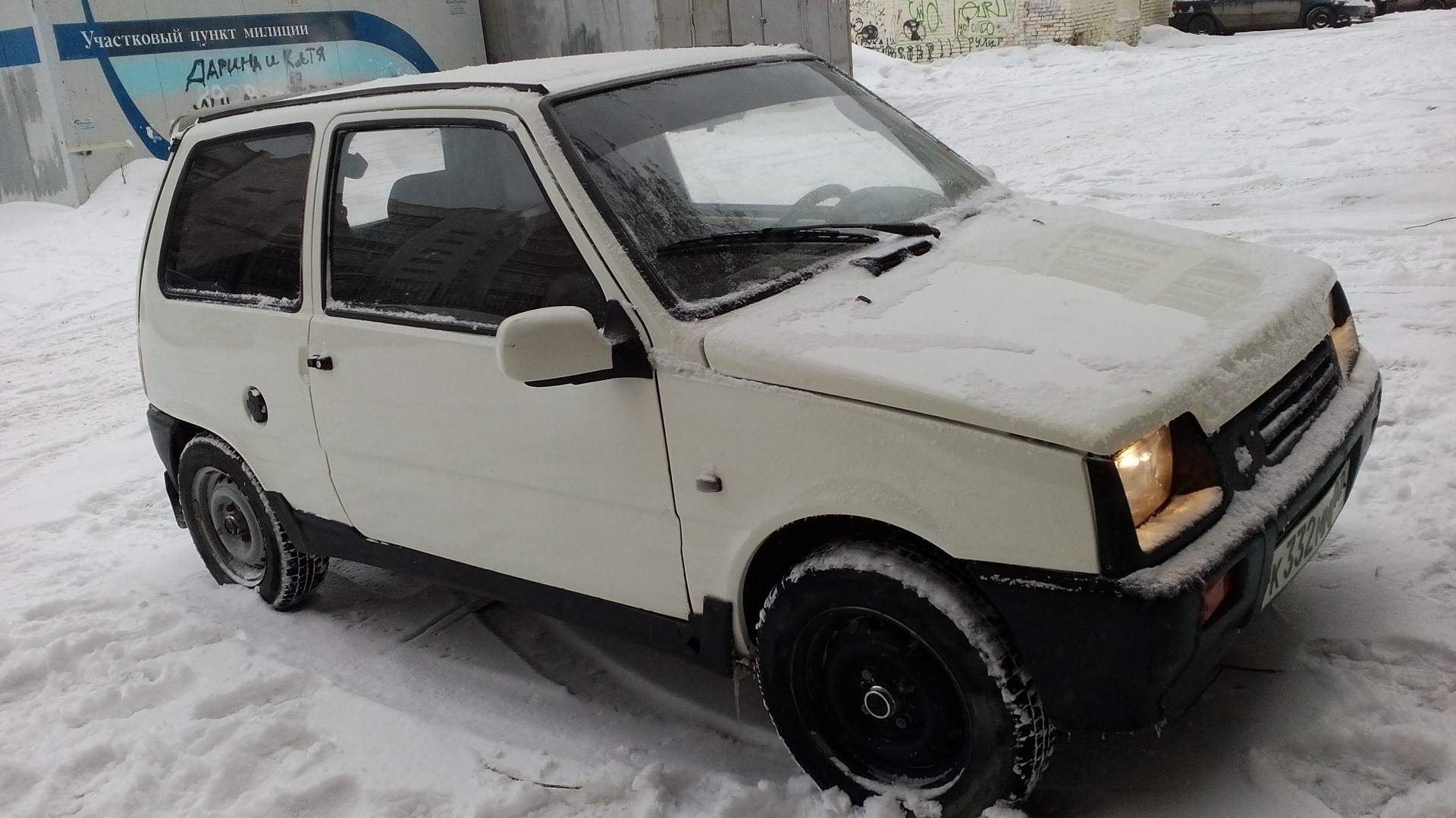 Lada 11113 Ока 0.7 бензиновый 2007 | Белая полоса на DRIVE2