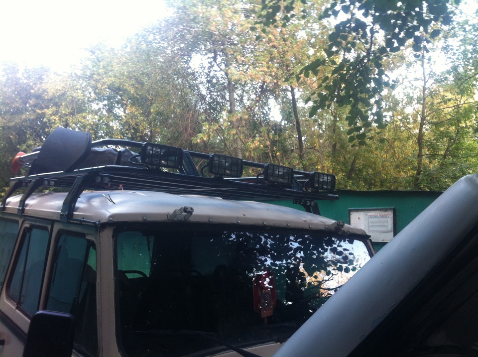 Установка доп. света, замена резинок на полиуретановые — УАЗ 31519, 2,9 ...