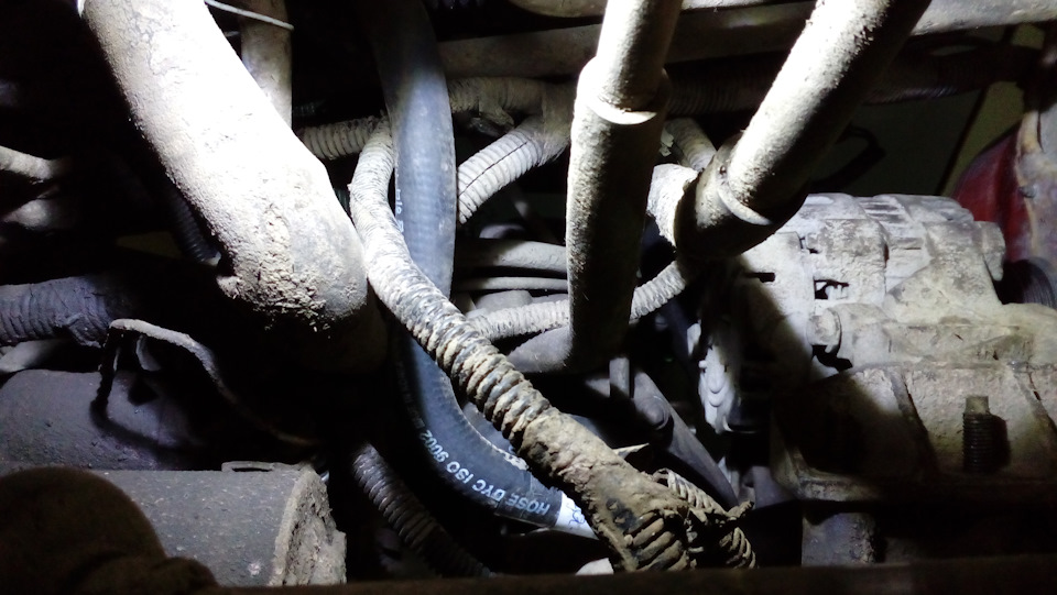 система охлаждения(позднее открытие термостата) — Daewoo Espero, 2 л ...