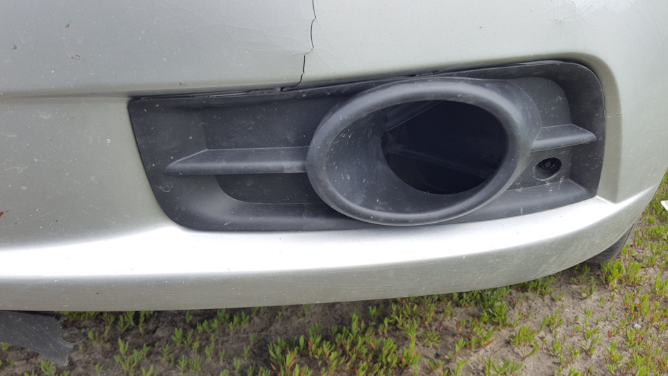 Как зайка суицидник встрял на бампер и туманку) — Chevrolet Cruze (1G ...