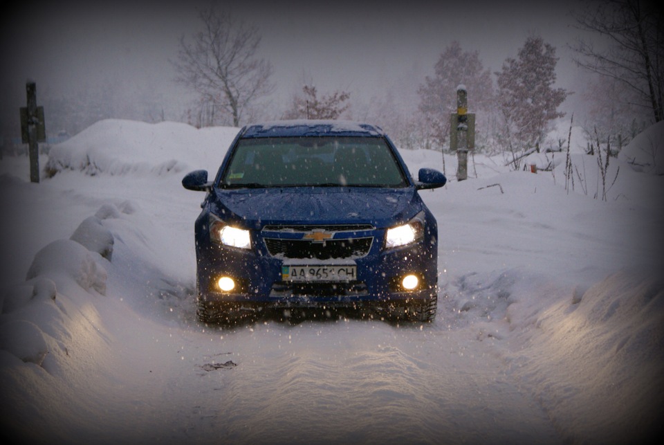 Chevrolet Cruze зима