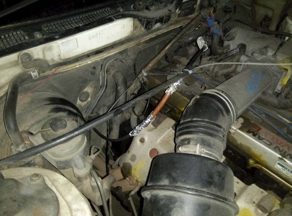 Замена стартера - Toyota Mark II (100), 2 л, 1998 года своими руками DRIVE2