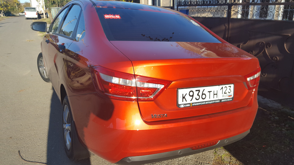 Photo from the logbook Lada Vesta (1G)