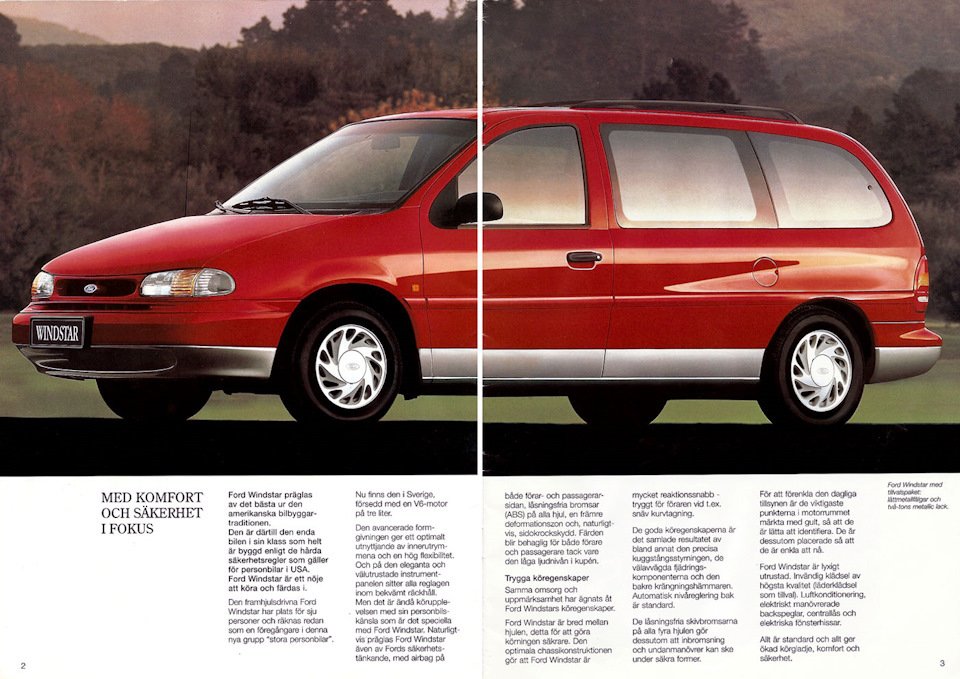 Фото в бортжурнале Ford Windstar I