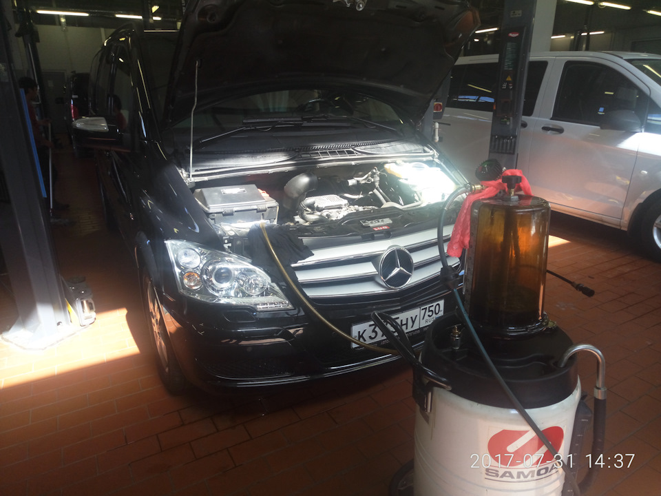 в процесе — Mercedes-Benz Viano (W639)