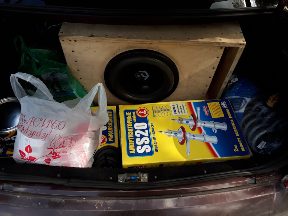 Меняем ходовку в круг и чистка дроссельной заслонки — Lada Приора седан ...