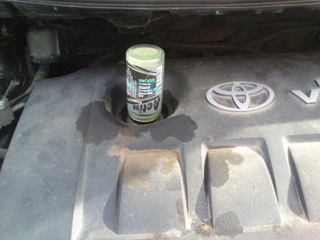 Первый пошел (супротек залил) — Toyota Auris (1G), 1,6 л, 2007 года ...