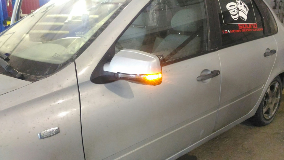 Кавказ стаил. Поворотники от приоры в калину. — DRIVE2