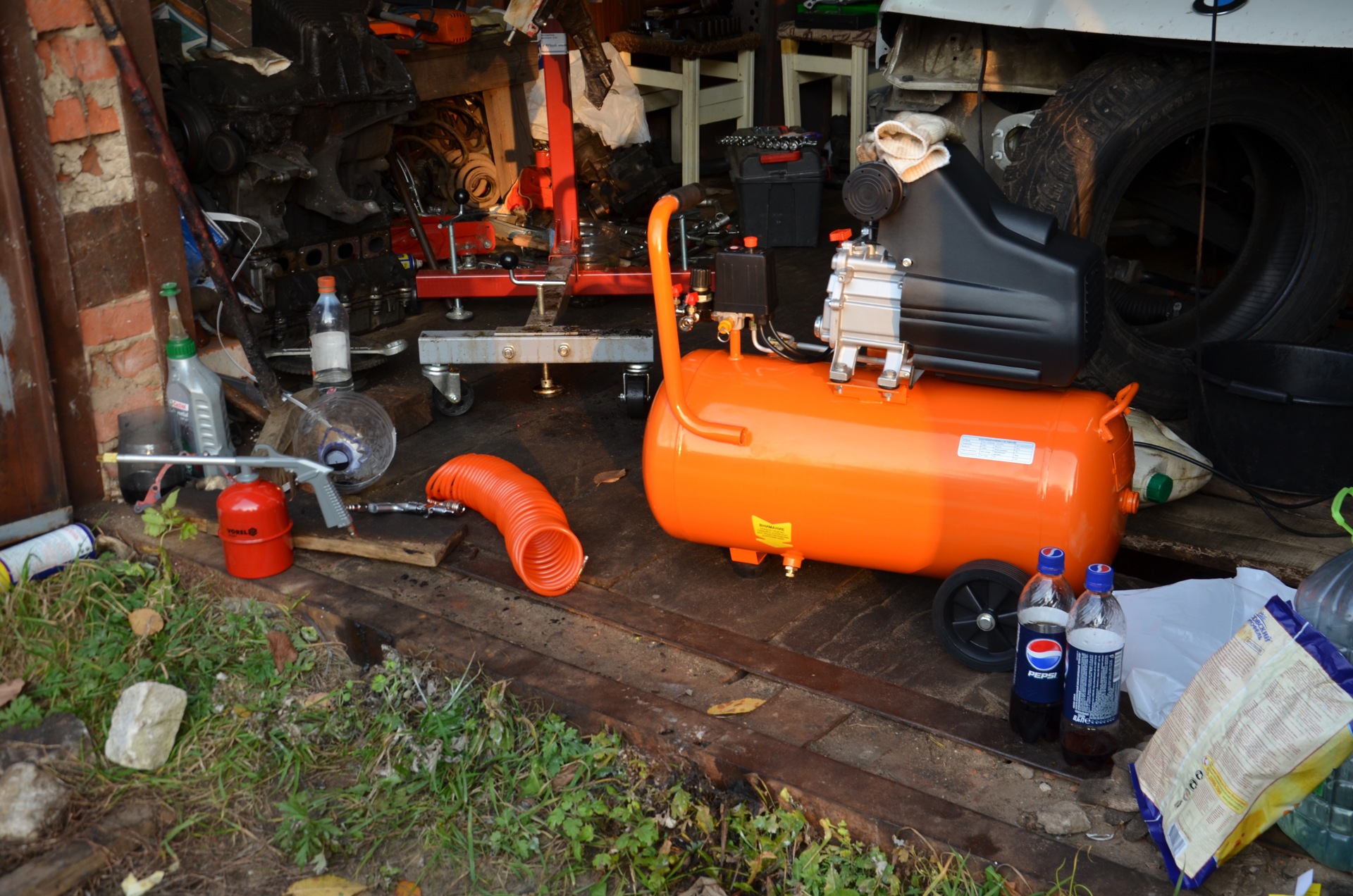 обустраиваем гараж — BMW 3 series Coupe (E36), 2,8 л, 1995 года ...