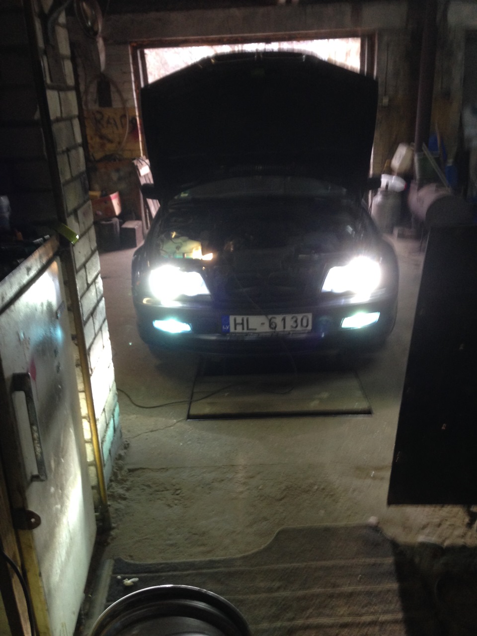 ксенон ближний свет — BMW 3 series (E46), 1,9 л, 1999 года | стайлинг ...