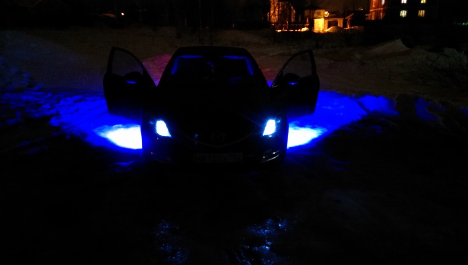 Очередной шаг в освещении Mazda 6. — Mazda 6 (2G) GH, 1,8 л, 2008 года ...