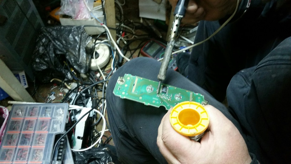 Ремонт блока климат-контроля! — Audi A6 Avant (C4), 1,9 л, 1997 года ...