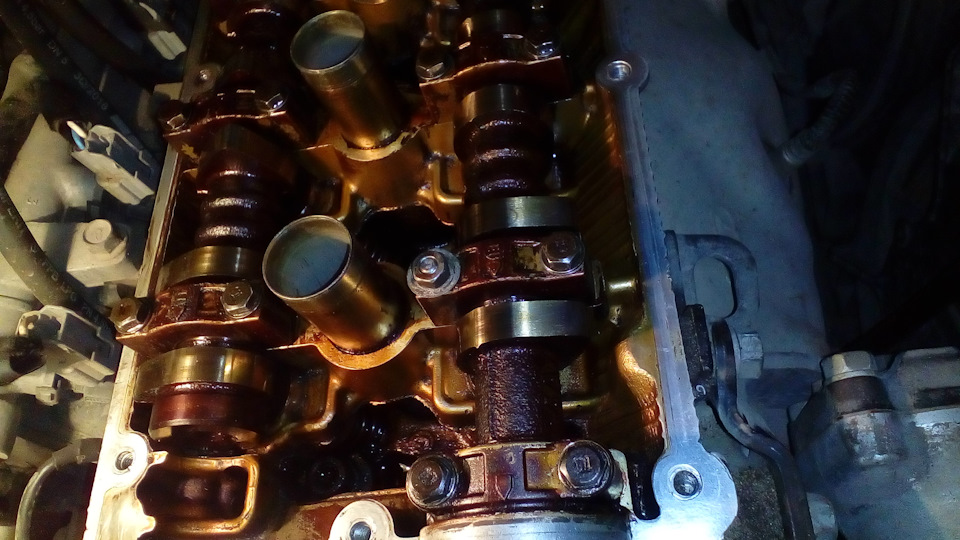 ~135. Замена МСК, свечных сальников, сальника распредвала. Промывка ...