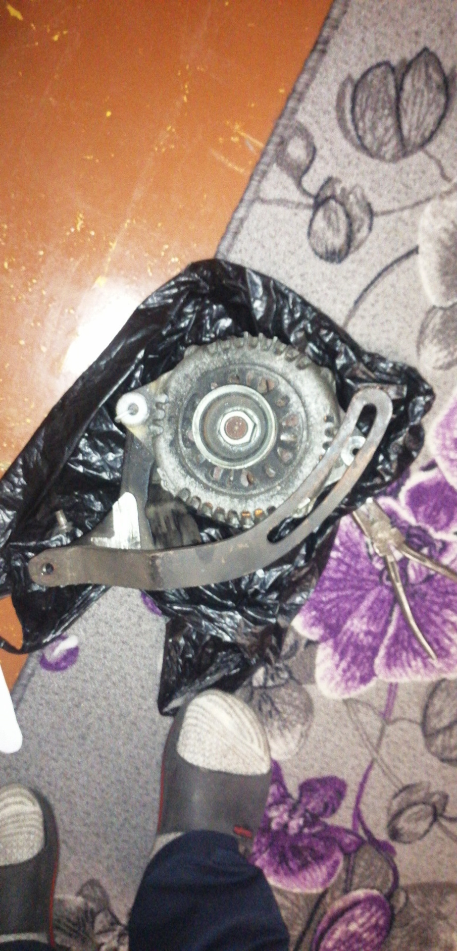 Перенос генератора на место кондиционера — Subaru Legacy (BE/BH/BT), 2 ...