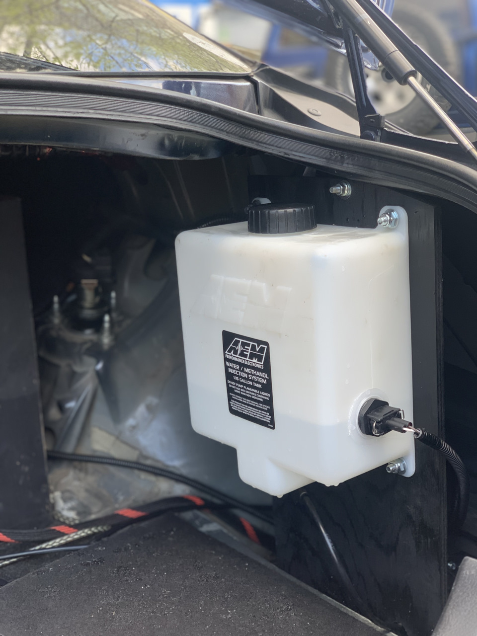 Установка водометанола. — Toyota Mark X (GRX120), 3,5 л, 2007 года ...