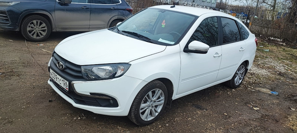 Занижение гранты лифтбэк в течении одного года. — Lada Гранта Лифтбек ...