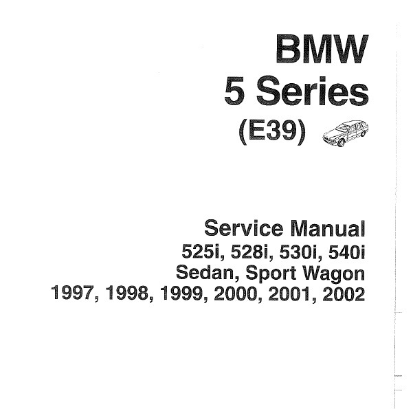 Купить книгу по ремонту и эксплуатации BMW 5 E39 