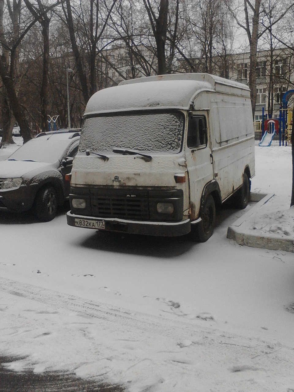 Москва. Коломенская. Брошенный фургон. — Сообщество «Брошенные Машины» на  DRIVE2