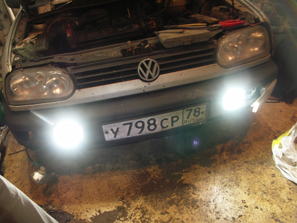 Как запиливал ДХО — подробности. — Volkswagen Golf Mk3, 1,6 л, 1994 ...