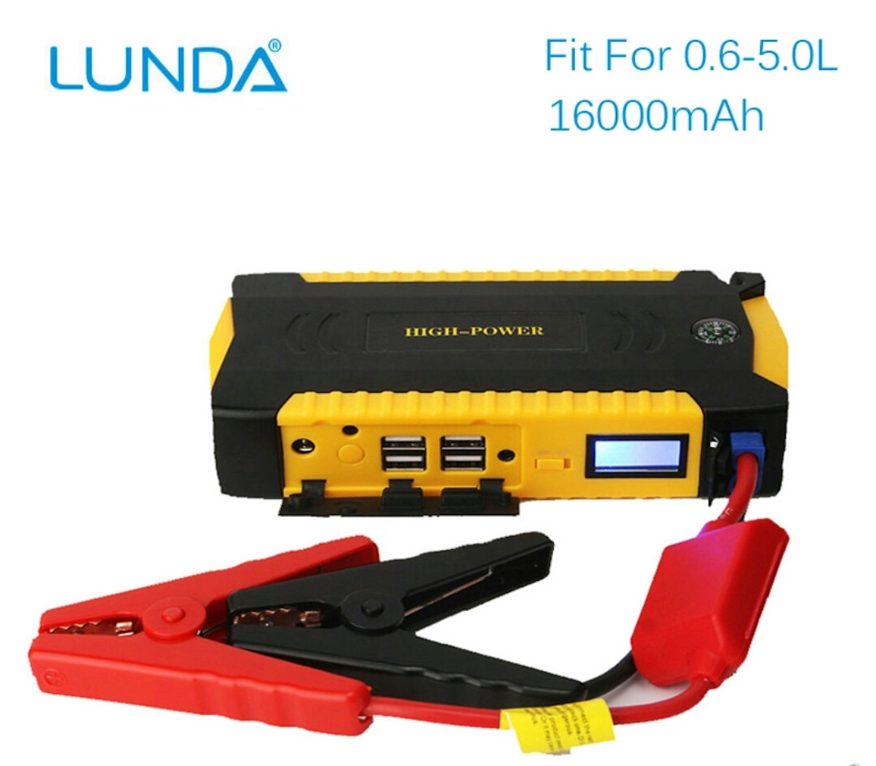 Небольшой честный обзор Jump Starter Lunda (авто прикуриватель) — DRIVE2