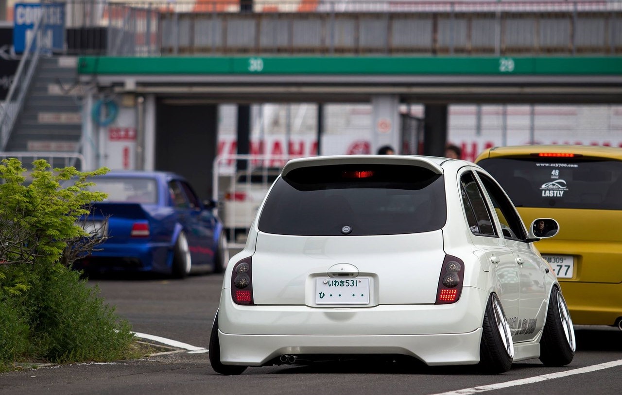 Nissan Micra stance