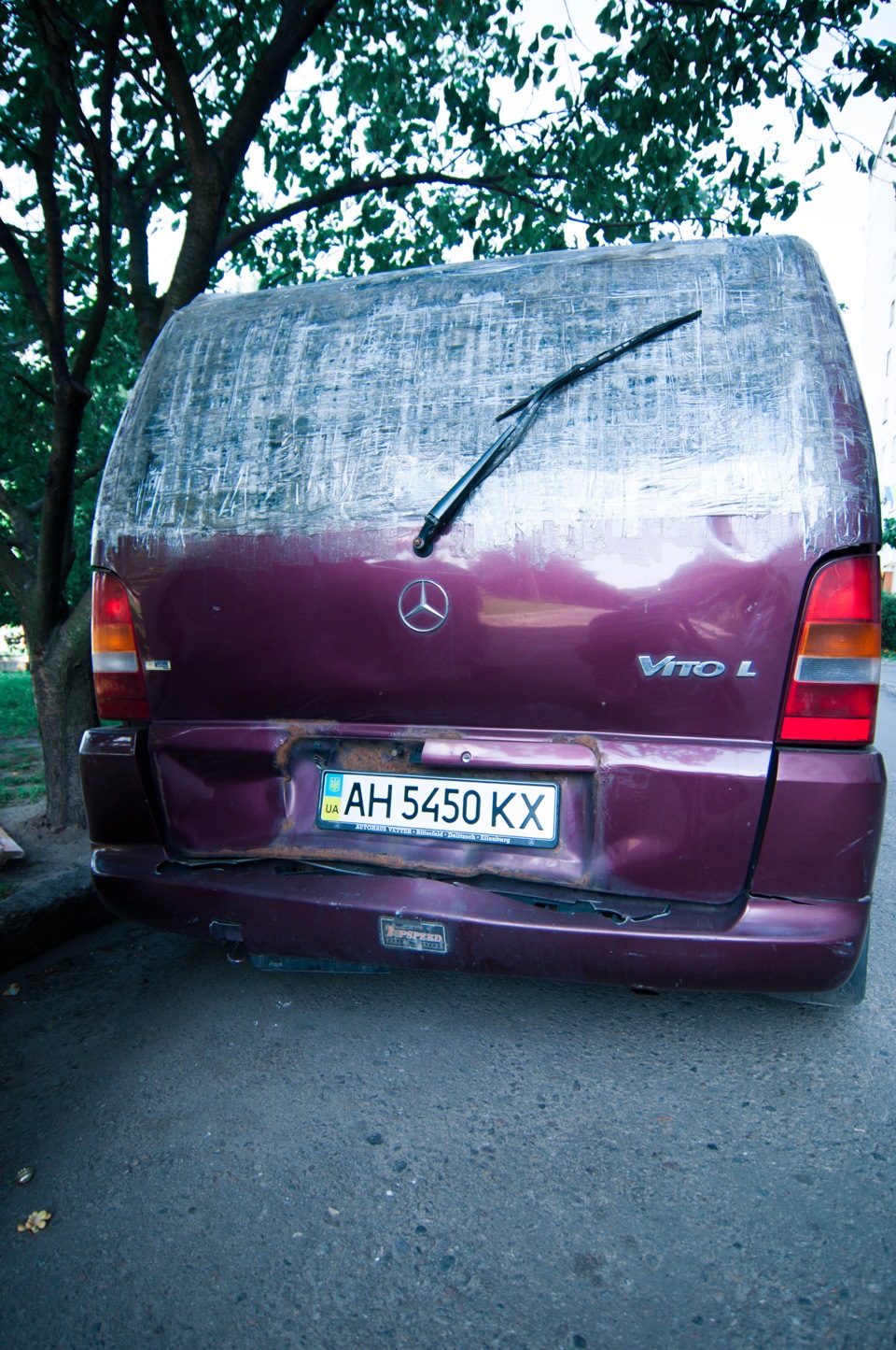 Отдал машину на ремонт ляды))) — Mercedes-Benz Vito (1G), 2,2 л, 2001 года  | кузовной ремонт | DRIVE2