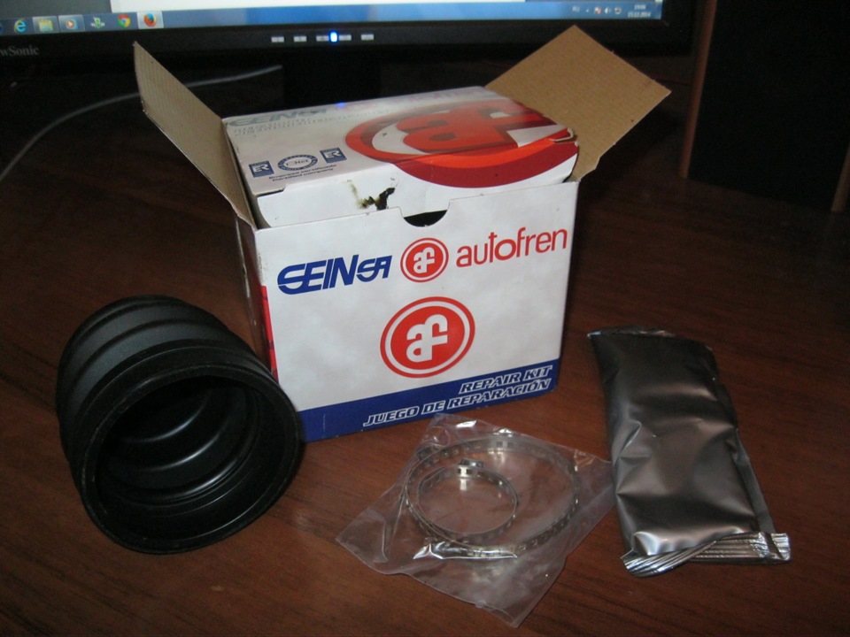 Рулевые наконечники+внешние Шрусы+замена жидкости гидрача — KIA Spectra ...