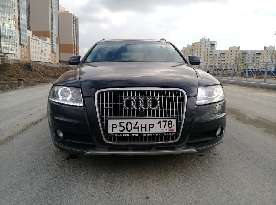 Первая примерка — Audi Allroad (C6). Запчасти на фото: 6008007