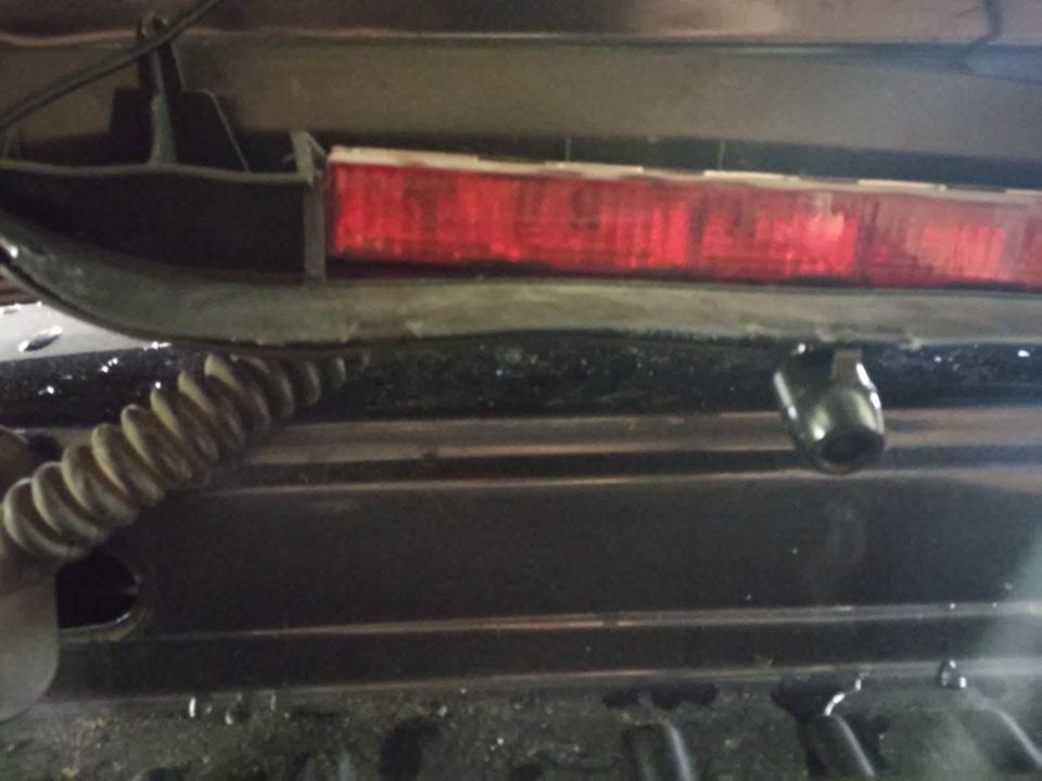 Камера заднего вида под стекло. — Ford Focus Wagon II, 2 л, 2007 года ...